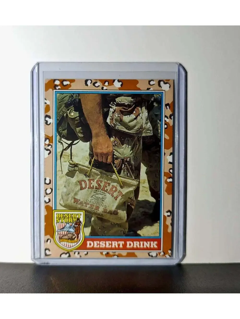Desert Drink 1991 Topps Desert Storm #154 Card